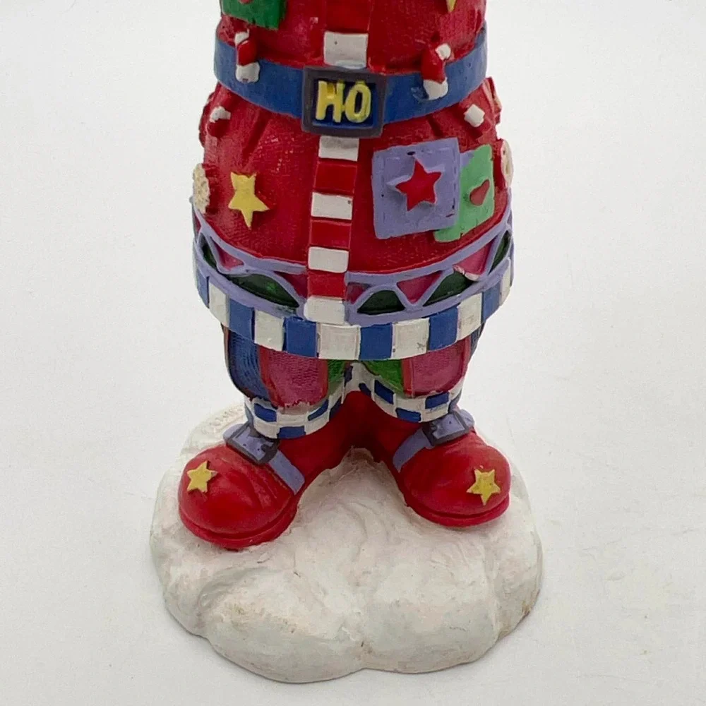 Vintage Folk Art‎ Santa Figurine 10
